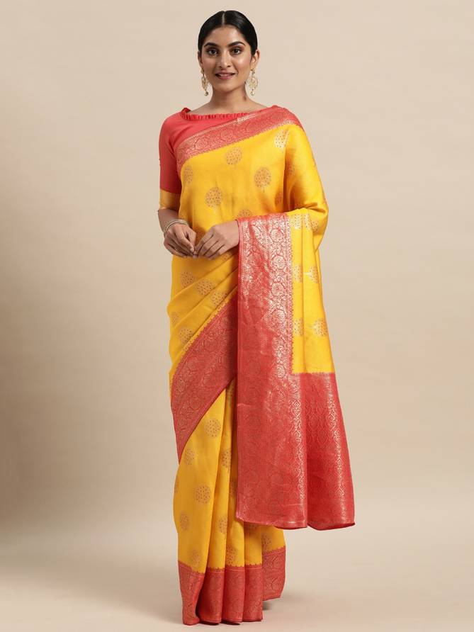 Davina 4 New Designer Heavy Ethic Wear Silk Designer Saree Collection